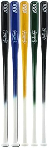 Pinnacle Sports BamBooBat Matte Handle White/Barrel Navy Fungo Baseball Bat, 34-Inch, White/Navy