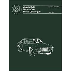 Jaguar XJ6 Series 1 Parts Catalogue (Official Parts Catalogue)