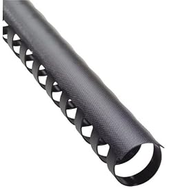 CombBind Matte Textured Premium Combs, 1 Diameter, 100 Per Box, Black by ACCO