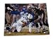 Willie McGinest Autographed/Hand Signed New England Patriots 16x20 Photo (Sacking Peyton Manning)