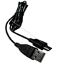 Premium 4ft USB Cable Type A to Mini 5 pin Type B - Black