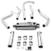 Magnaflow Cat Back ExhaustDual Split Rear Exit ExhaustNissanTitan2007 to 20095.6L V8- CrewCab/KingCab (ShortBed)-3.5 Rolled Tips