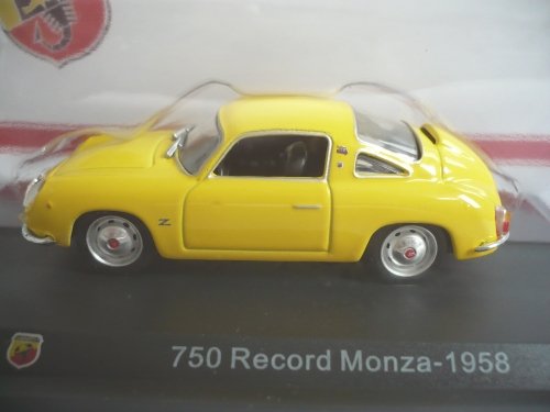 Imagen 2 de Fiat Abarth 750 Record Monza, amarillo , 1958, Modelo de Auto, modello completo, SpecialC.-47 1:43