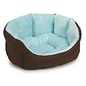 26 inches - Blue - Slumber Pet Dimple Plush Nesting Bed