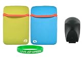 Non-OEM Amazon Kindle 2 Neoprene Sleeve Case with Black USB Wall Charger