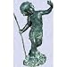Dancing Dakota Statue home garden bronze sculpture New