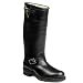 Apparel : Mens CHIPPEWA Steel Toe Pull On Vibram 17' Biker Boots BLACK (Size Run 6-14 D/E/EE) SPR-SUM FAL-WIN