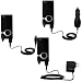 Deluxe Kit for the Pure Digital Flip Video Mino includes a USB cable with Car and Wall Charger - Gomadic Brand w/ TipExchange Technology