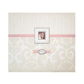 K & Co 12x12 Wedding Post-bound Scrapbook Photo Album Kit LA BOUTIQUE