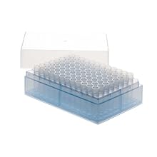 Corning Axygen MTS-11-12-C Mini Tube System 12-Strip PCR Tube Strips, 96-Well Format, 1.1mL, and Autoclavable, Bulk Packaged (1 Case: 80 Strips/Unit; 5 Units/Case)