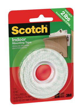 ScotchÂ® Permanent High-Density Foam Mounting Tape