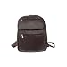 Piel Flap-Over Computer Backpack (Chocolate)