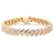 9ct Yellow Gold AMB218371 Ladies 1.50ct Diamond Bracelet