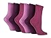 Sock Snob 6 Pairs Ladies Womens Casual Cotton Rich Solid Plain Color Dress Socks PL30