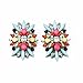 Charm.L Grace Classic Refinement Candy Colors Ear Studs Ed00467