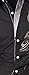 jeansian Men's Slim Fit Long Sleeves Casual Shirts Z001 Black XXL
