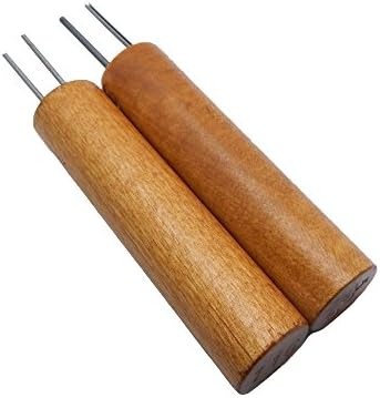 Double Hole Paper Bead Roller, Set of 2 Sizes, 1/16" and 5/64"