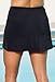 Aquabelle Women's Plus Size Chlorine Resistant Black Skirt