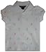 Ralph Lauren Toddler Girls Polo Shirt White Multi Colored Pony Size 2T