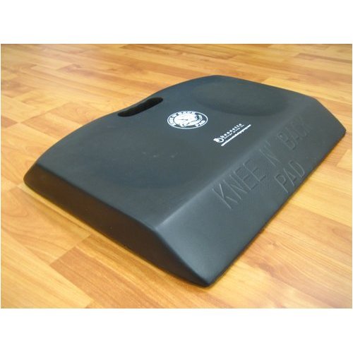 Knee 'n Back Pad - 18" x 13.5" x 2", Black