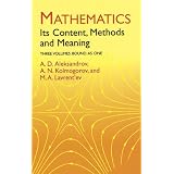 Mathematics: Its Content, Methods and Meaning (Dover Books on Mathematics) ~ A. N. Kolmogorov