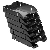 Herlitz 11068145 Ablagekorb A4-C4 space 6er Pack schwarz
