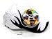 iXoundWear Cap for iPod Shuffle 1G - White - Structured