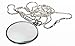 SE Necklace Magnifier - 2", 5x Power w/36" Silver Chain