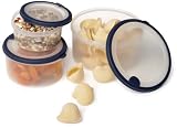 Metro 6 Piece EZ Vent Round Storage Containers