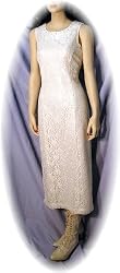 Ivory Lace Tank Dress