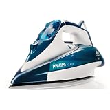 Philips GC4410/02 Dampfb�geleisen (Leistungsstarker Dampfsto�: 130g/Min, 40g/Min konstant hoher Dampfaussto�, Dampfspitze, SteamGlide-B�gelsohle, Tropf-Stopp), wei�/blauvon "Philips"