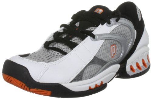 Prince MV4 Ventilation Men's Tennis Footwear Black/White/Orange 7.5 UK