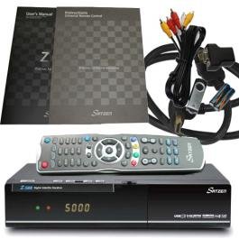 Zoomsat SatZen Z500 Free to Air Satellite TV Receiver with Internet Dongle Included