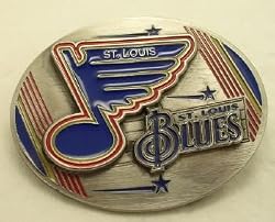 ST. LOUIS BLUES  (LIMITED EDITION) NHL ICE HOCKEY BUCKLE