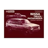 1988 NISSAN PATHFINDER Owners Manual User Guide by Nissan