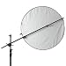 Delamax Reflektorhalter f�r runde und eckige Reflektoren von 10-165cm mit Befestigungskopf