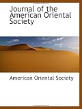 Journal of the American Oriental Society
