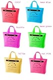 Marc By Marc Jacobs Small Canvas Jacobs Tote Neon Blue