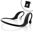 Action-Ready Bluetooth Stereo Sport-designed Headset for Google ANDROID Phones - Motorola DROID / DROID X / DROID Incredible / HTC Hero / myTouch 3G - with Comfort Fit Neck band and Remote Music Controls, With Bluetooth Accessory Bag