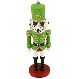 Dalmatian Soldier Dog Handpainted Christmas Tree Ornament