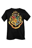 Harry Potter Black Hogwarts Crest T-Shirt