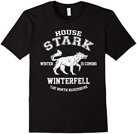 Men's house stark Shirt Medium Black
