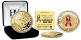Highland Mint Jacksonville Jaguars 2011 Breast Cancer Awareness 24kt Gold Coin