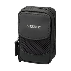Sony LCSCSQ/B Soft Carrying Case for Sony T, W, and N Series Digital Cameras (Textile)