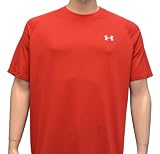 Under Armour Mens UA Loose Fit Tech Anti Odor Short Sleeve Shirt Red 41zerR45CzL. SL160 Under Armour Mens UA Loose Fit Tech Anti Odor Short Sleeve Shirt Red