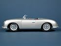 1948 Porsche No. 1 Type 356 Roadster diecast model car 1:18 scale die cast by Maisto - Silver