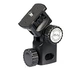 Umbrella Mount Bracket Holder Mount, Cradle Head for use with Flash Light Stand and FlashWaves