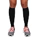 Compression Leg Sleeves – Calf Sleeves to Relieve Shin Splints, Shin Sleeve, Footless Compression Socks - Great for Running, Cycling, Traveling
