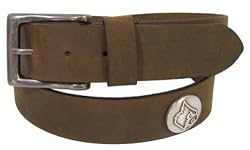 Brown Crazy Horse Leather Belt