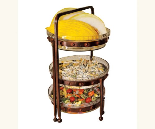 Napa Style Iron Three Tiered Server